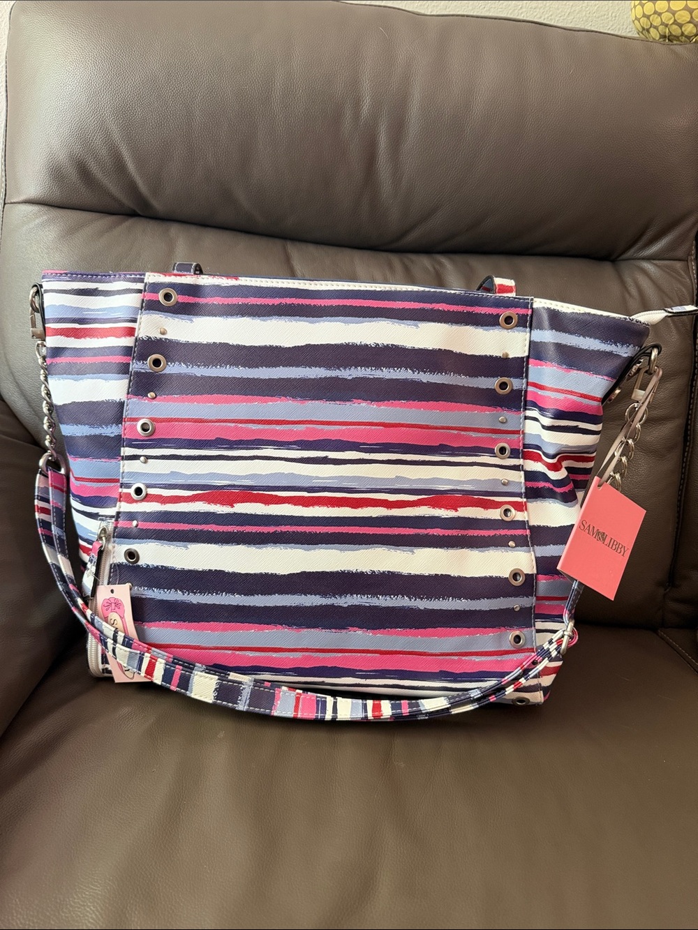Brand New Sam & Libby Ballet Bag Purple Pink White Blue carry all Ballet 🩰 Tote